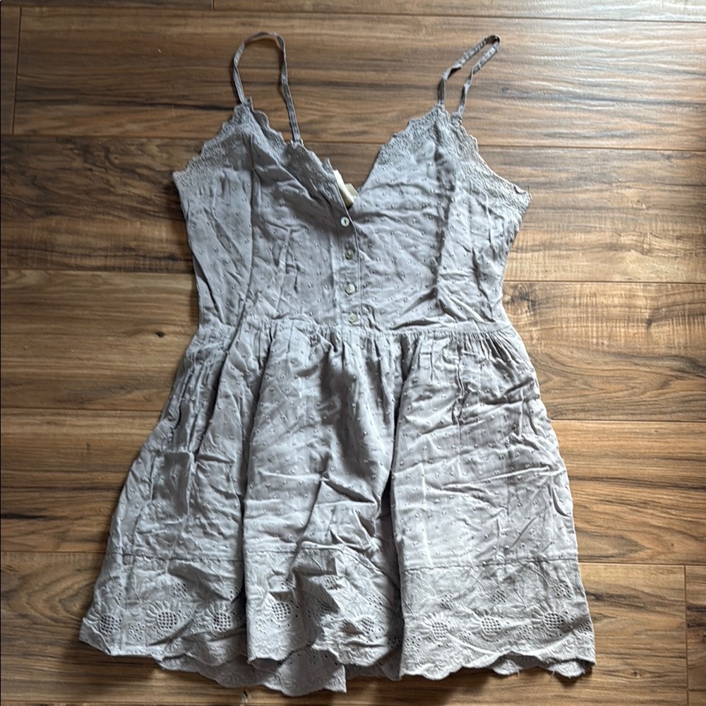 short grey dress